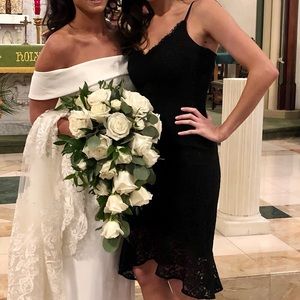 Express Black Lace Dress